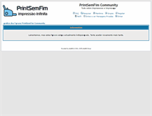 Tablet Screenshot of forum.printsemfim.com